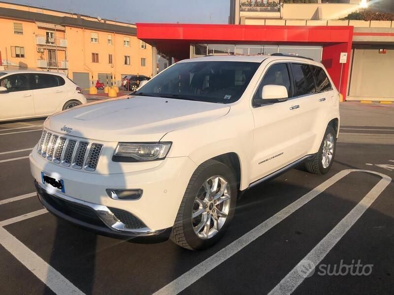 Usata Jeep Grand Cherokee Summit 250 CV (183 kW) 2014 Bianco SUV