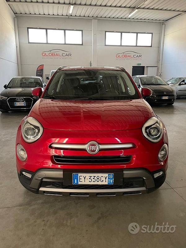 Usata Fiat 500X Cross Plus 140 CV (102 kW) 2015 Rosso SUV