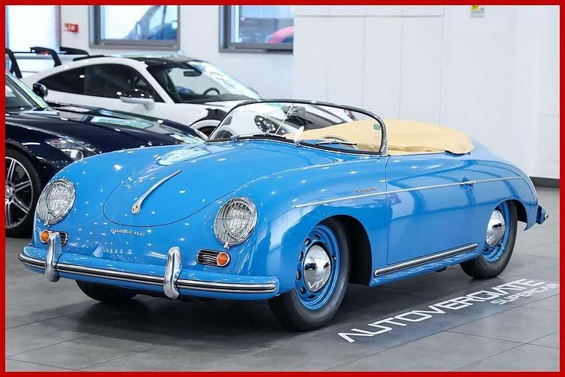 Glasso blau Usata 1954 Porsche 356 Cabrio | 480.000 € - Immagine 1/4