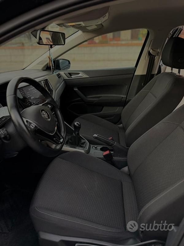 Usata VW Polo 90 CV (66 kW) 2019 Nero Berlina