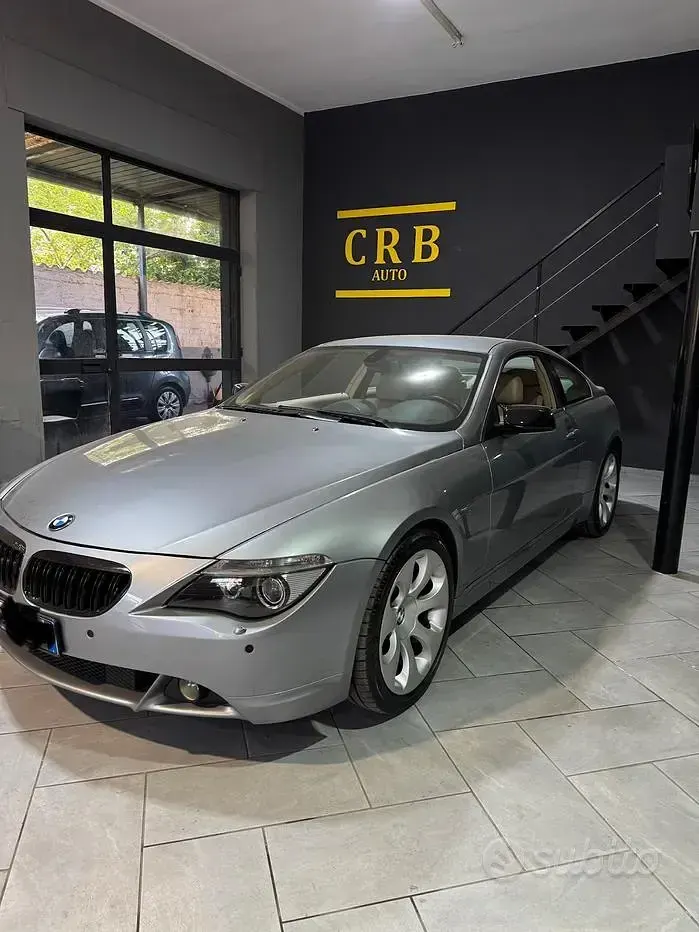 Usata BMW 645 Efficient Dynamics 333 CV (244 kW) 2004 Grigio Coupé