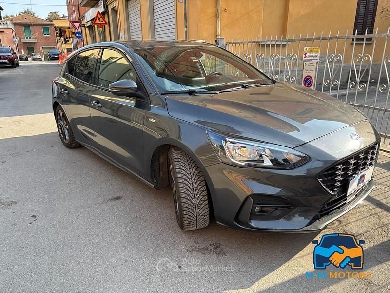 Usata Ford Focus ST-Line 125 CV (91 kW) 2019 Grigio Berlina