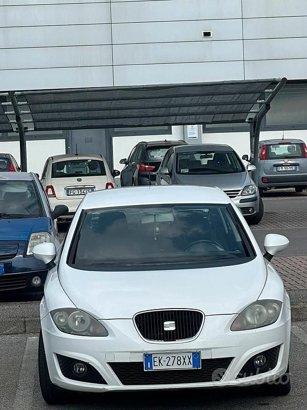 Usata Seat Leon 2012 Bianco Berlina