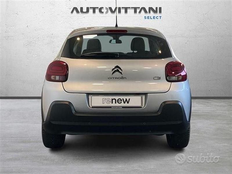 Usata Citroën C3 PureTech 82 CV (60 kW) 2017 Grigio chiaro Berlina
