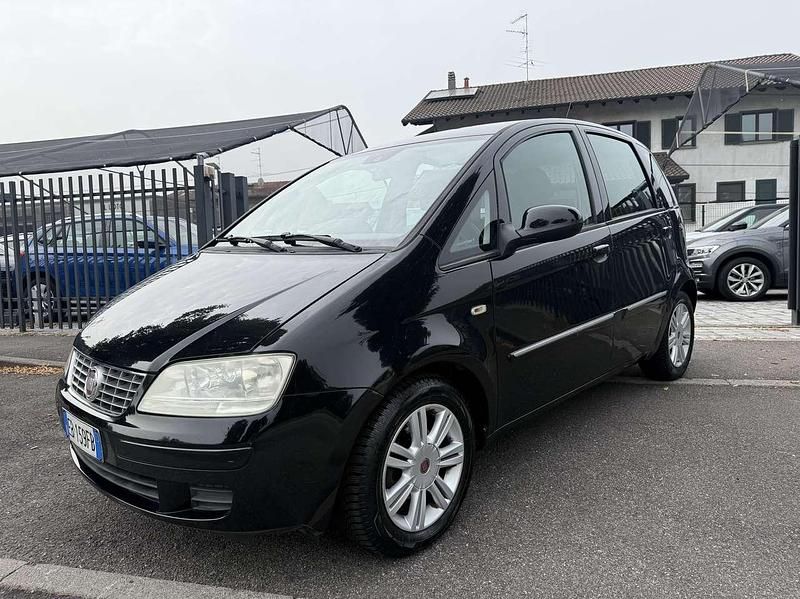 Usata Fiat Idea Star 77 CV (56 kW) 2010 Nero Monovolume