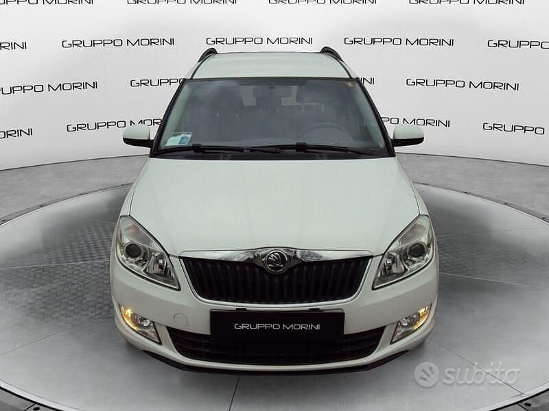 Bianco Usata 2013 Skoda Roomster Easy Monovolume | 6900 € (Ottimo prezzo) - Immagine 1/4