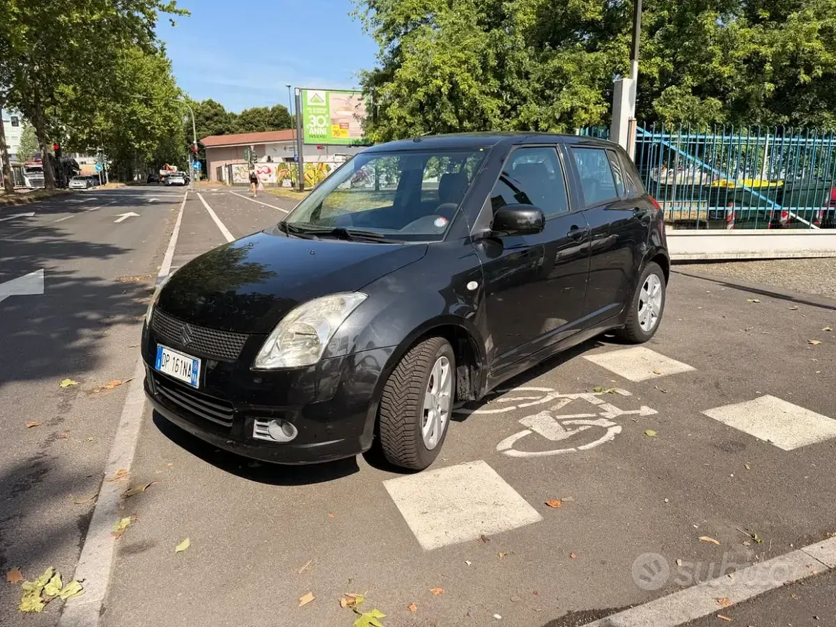 Usata Suzuki Swift GL 92 CV (67 kW) 2008 Nero Utilitaria