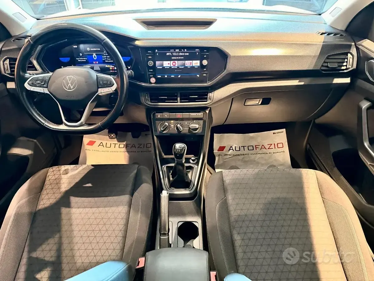 Usata VW T-Cross Style 110 CV (80 kW) 2022 Bianco SUV