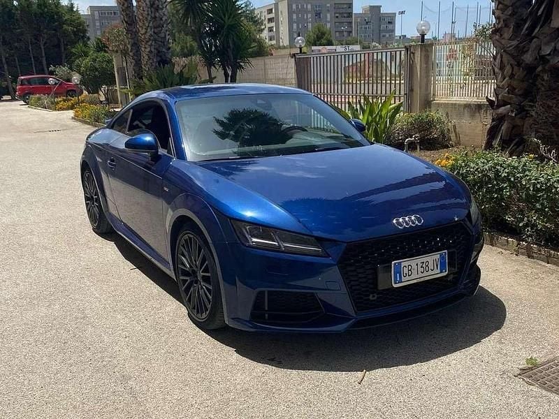 Usata Audi TT S-Line 230 CV (169 kW) 2017 Blu/azzurro Coupé