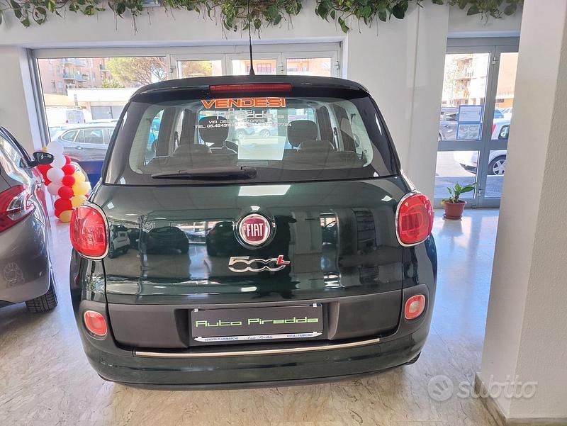 Usata Fiat 500L Lounge 105 CV (77 kW) 2014 Verde Monovolume