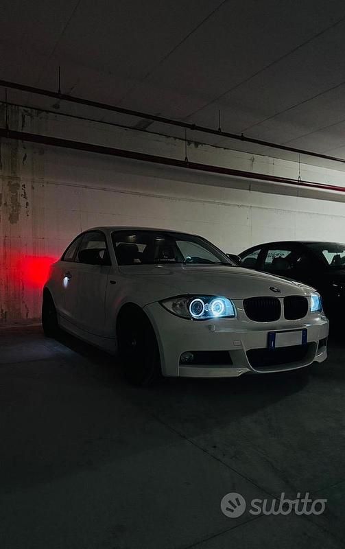 Usata BMW 120 Coupé M Sport 210 CV (154 kW) 2010 Bianco Coupé