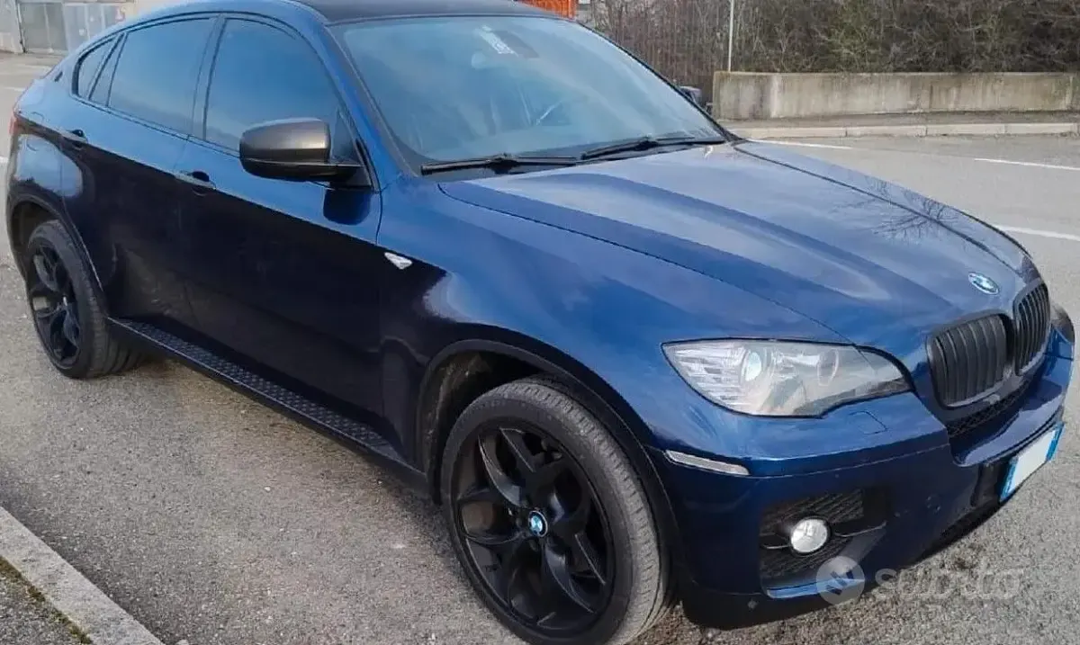 Usata BMW X6 245 CV (180 kW) 2012 Bluazzurro SUV
