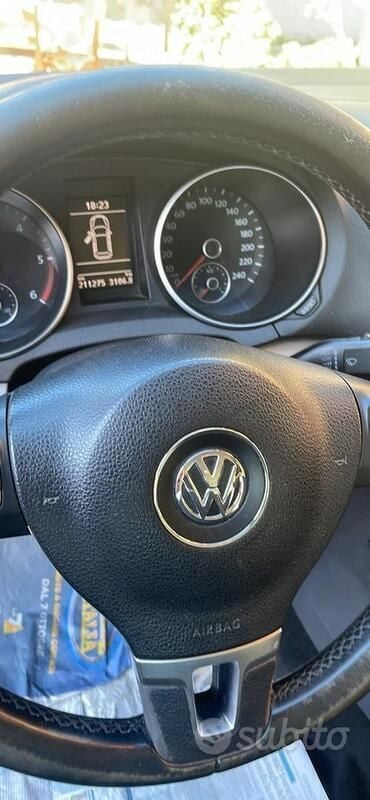 Usata VW Golf VI 170 CV (125 kW) 2011 Blu Utilitaria