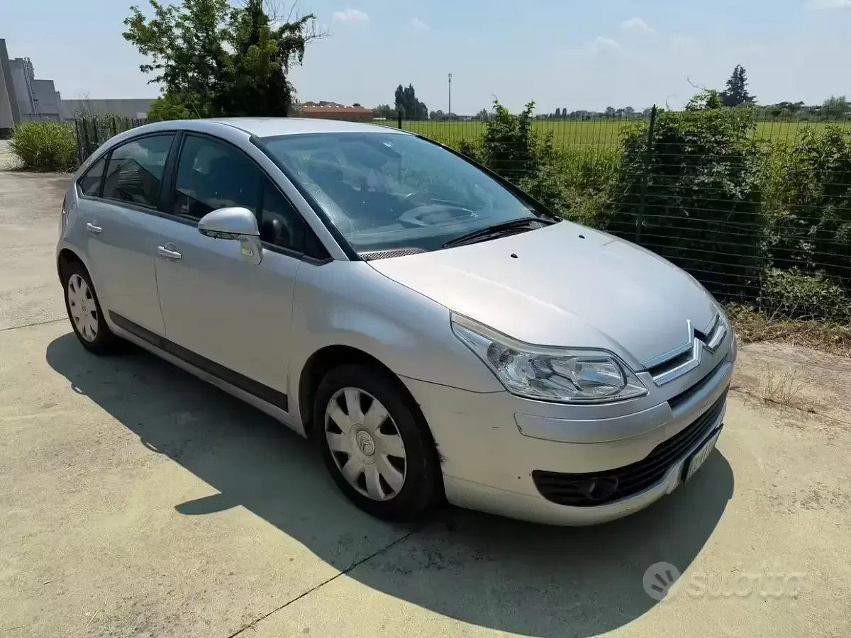 Usata Citroën C4 Elegance 109 CV (80 kW) 2008 Grigio Berlina