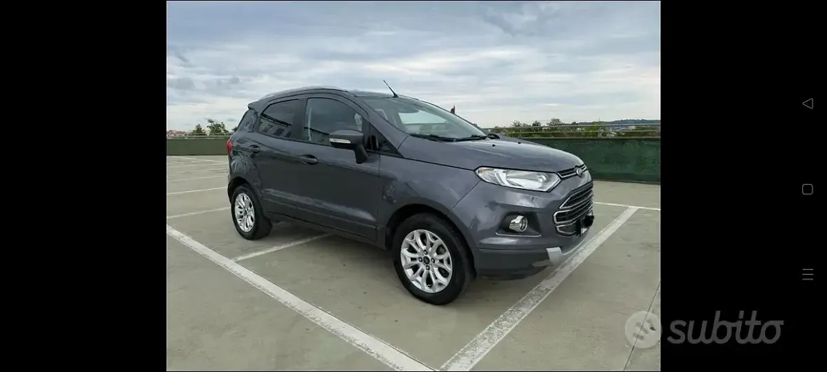 Usata Ford Ecosport Titanium 95 CV (69 kW) 2017 Grigio SUV