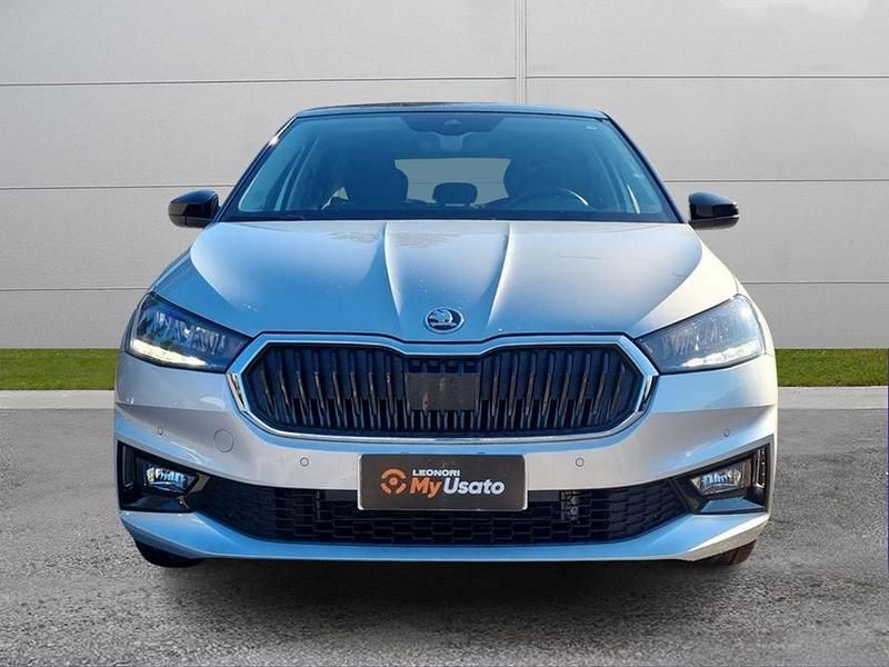 Usata Skoda Fabia Selection 80 CV (58 kW) 2025 Argento brillante metallizzato nero tulipano perlato Berlina