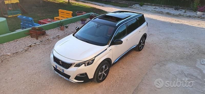 Usata Peugeot 5008 2019 Bianco Berlina