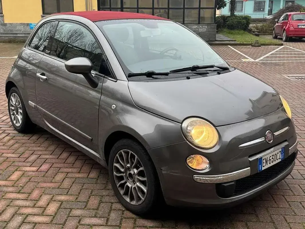 Usata Fiat 500C Rock 95 CV (69 kW) 2012 Grigio Cabrio