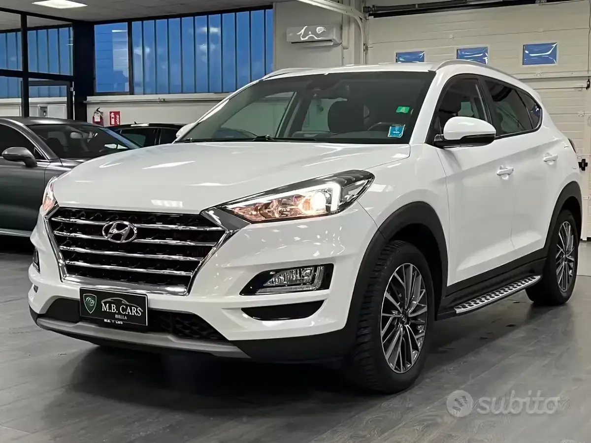 Usata Hyundai Tucson 136 CV (100 kW) 2019 Bianco SUV