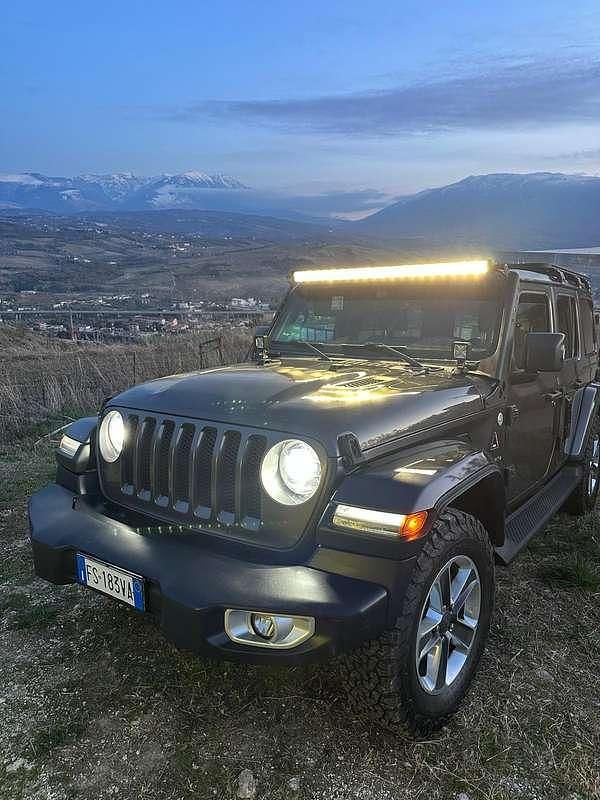 Usata Jeep Wrangler Unlimited Sahara 200 CV (147 kW) 2018 SUV