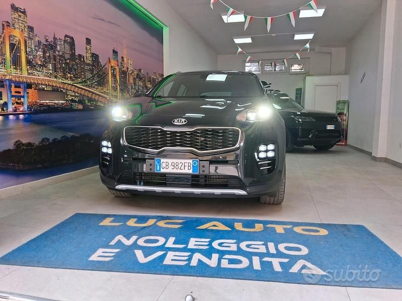 Usata Kia Sportage GT-Line 185 CV (136 kW) 2016 Nero SUV