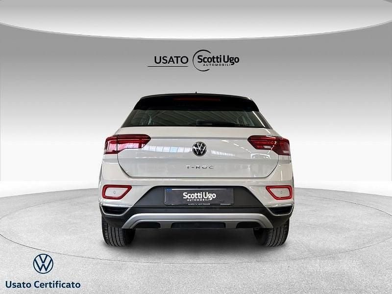 Usata VW T-Roc Style 110 CV (80 kW) 2022 Grigio SUV