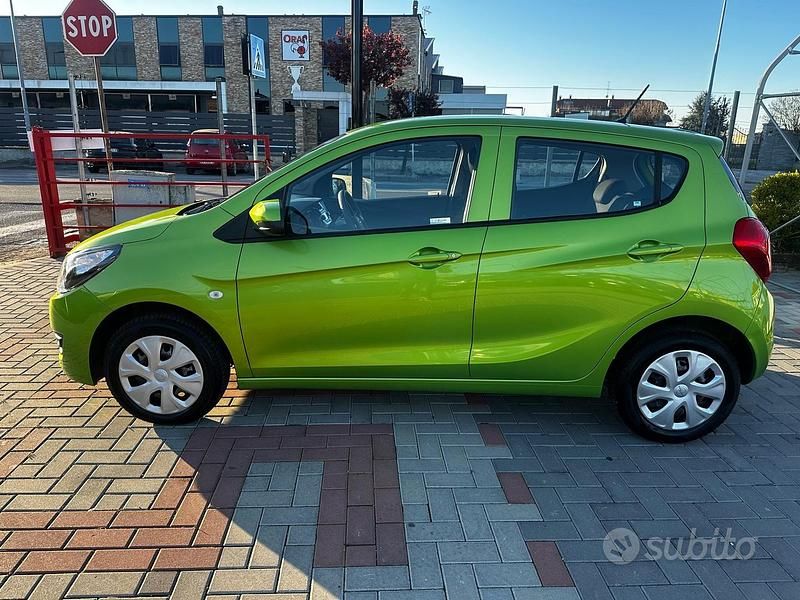 Usata Opel Karl 75 CV (55 kW) 2016 Verde Utilitaria