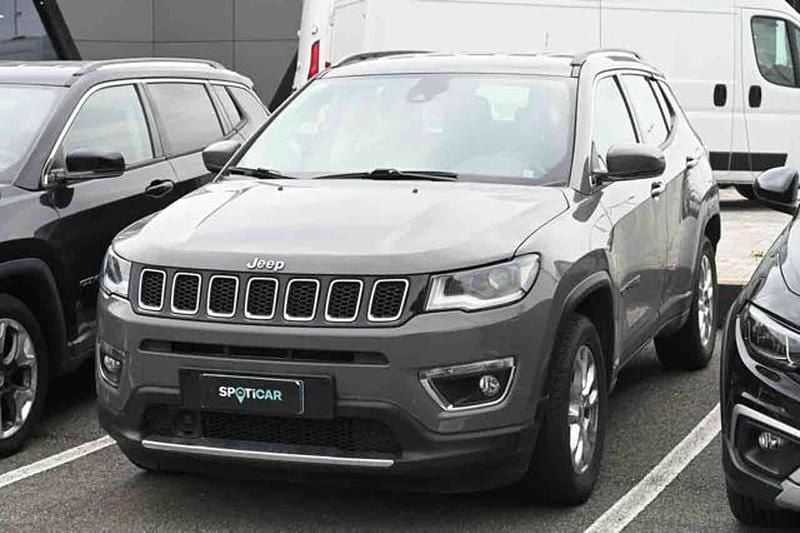 Grigio Usata 2020 Jeep Compass Limited SUV | 18.900 € (Buon prezzo) - Immagine 1/4