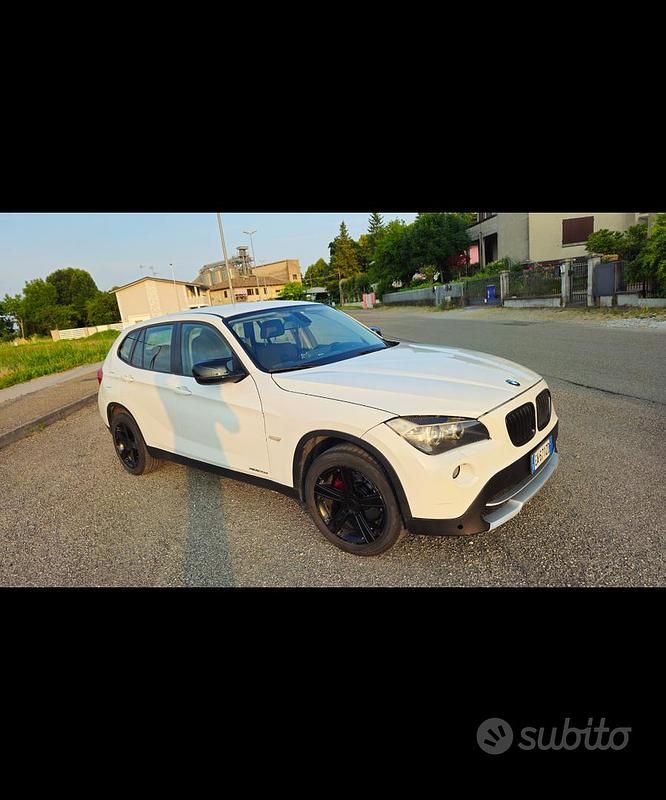 Usata BMW X1 177 CV (130 kW) 2010 Bianco SUV