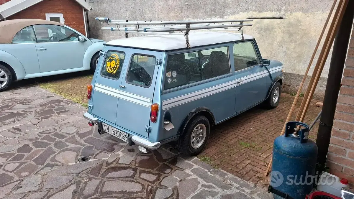 Usata Mini Clubman 44 CV (32 kW) 1981 Blu Station wagon