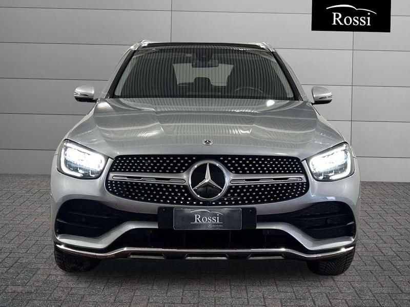 Usata Mercedes GLC300e Premium 195 CV (143 kW) 2022 Argento hightech metallizzato SUV