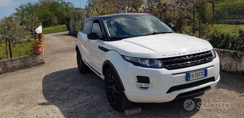 Usata Land Rover Range Rover evoque 150 CV (110 kW) 2014 Bianco Berlina