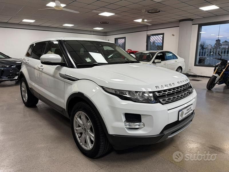 Usata Land Rover Range Rover evoque Prestige 150 CV (110 kW) 2013 Bianco SUV
