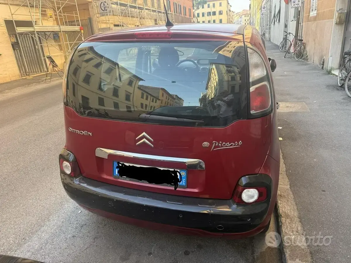 Usata Citroën C3 Picasso Exclusive 95 CV (69 kW) 2009 Rosso Monovolume