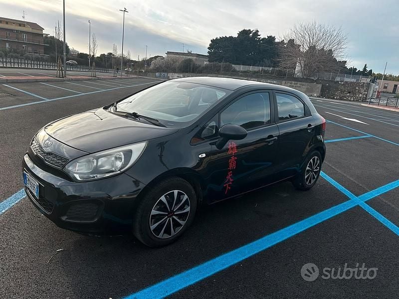 Usata Kia Rio Turbo 2012 Nero Utilitaria