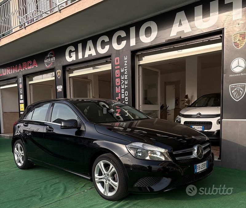 Usata Mercedes A180 Premium 108 CV (79 kW) 2016 Nero Berlina