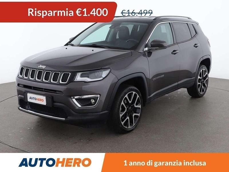 Grigio Usata 2018 Jeep Compass Limited SUV | 15.099 € (Buon prezzo) - Immagine 1/3
