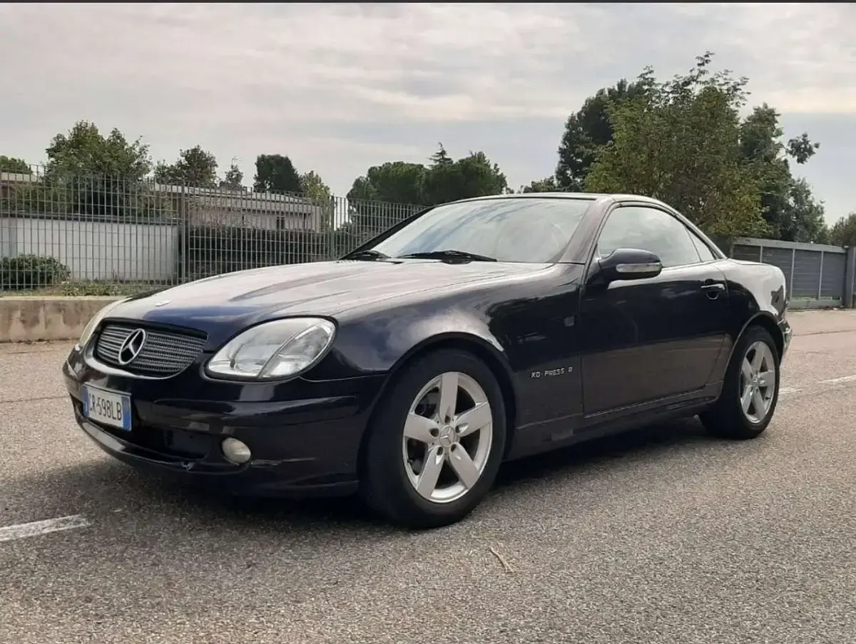 Usata Mercedes SLK200 Edition 163 CV (119 kW) 2004 Nero Cabrio