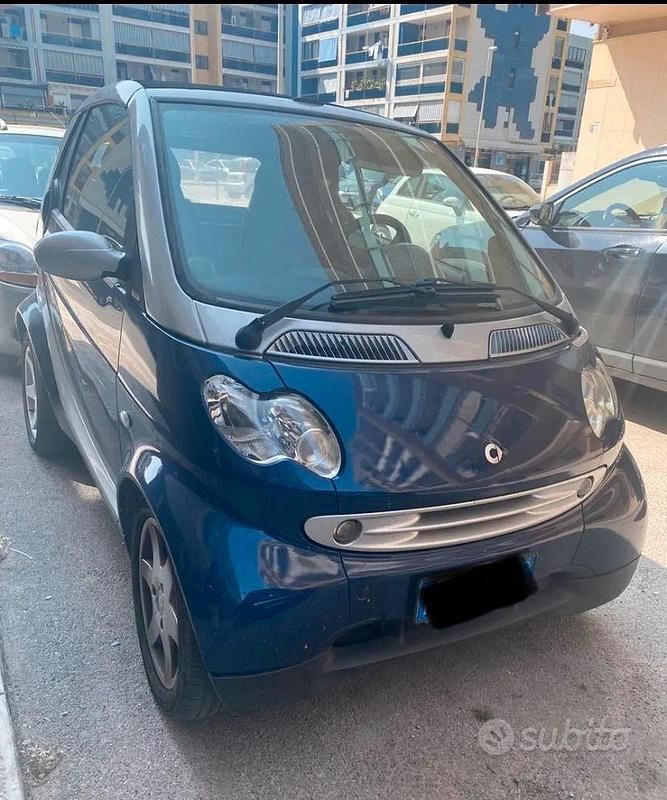 Usata Smart ForTwo Cabrio 61 CV (44 kW) 2004 Blu Cabrio