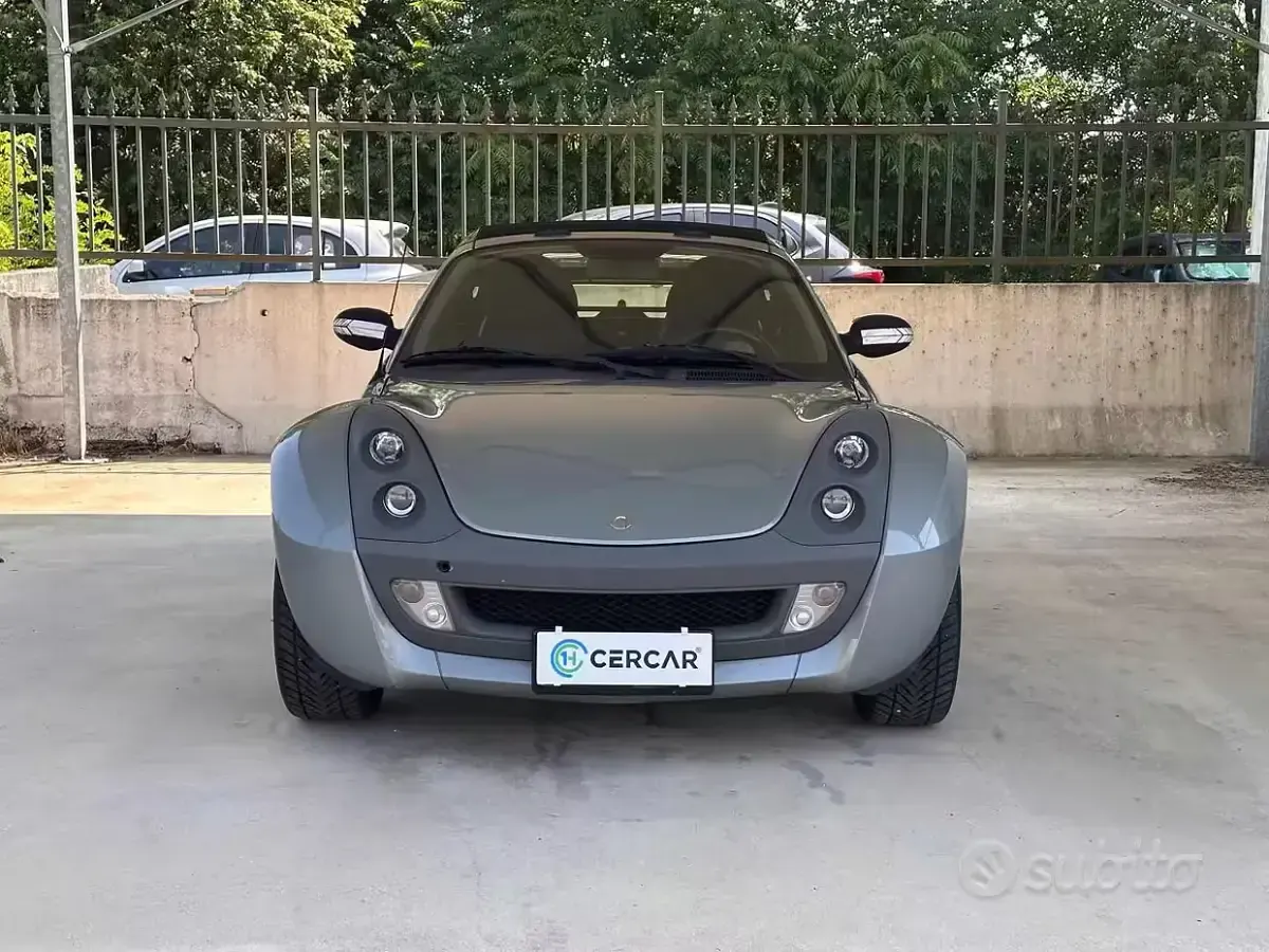 Usata Smart Roadster 82 CV (60 kW) 2006 Grigio antracite Cabrio