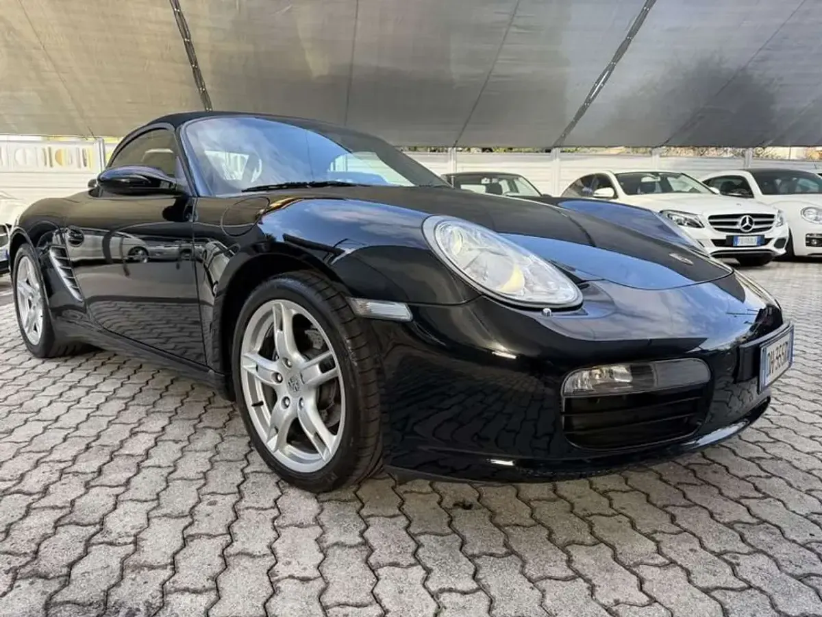 Usata Porsche Boxster 245 CV (180 kW) 2007 Nero Cabrio
