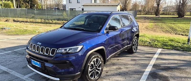 Blu/azzurro Usata 2021 Jeep Compass Limited SUV | 19.000 € (Buon prezzo) - Immagine 1/4