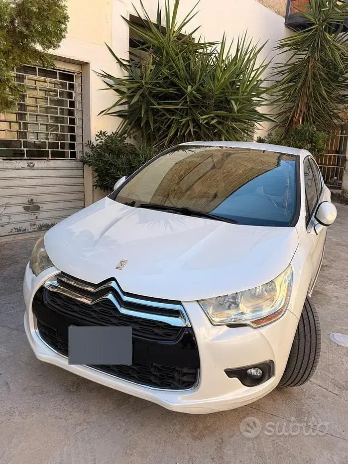 Usata DS Automobiles DS4 111 CV (81 kW) 2012 Bianco Berlina