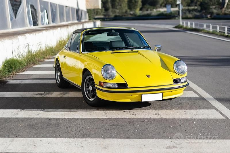 Usata Porsche 911 1970 Giallo Cabrio