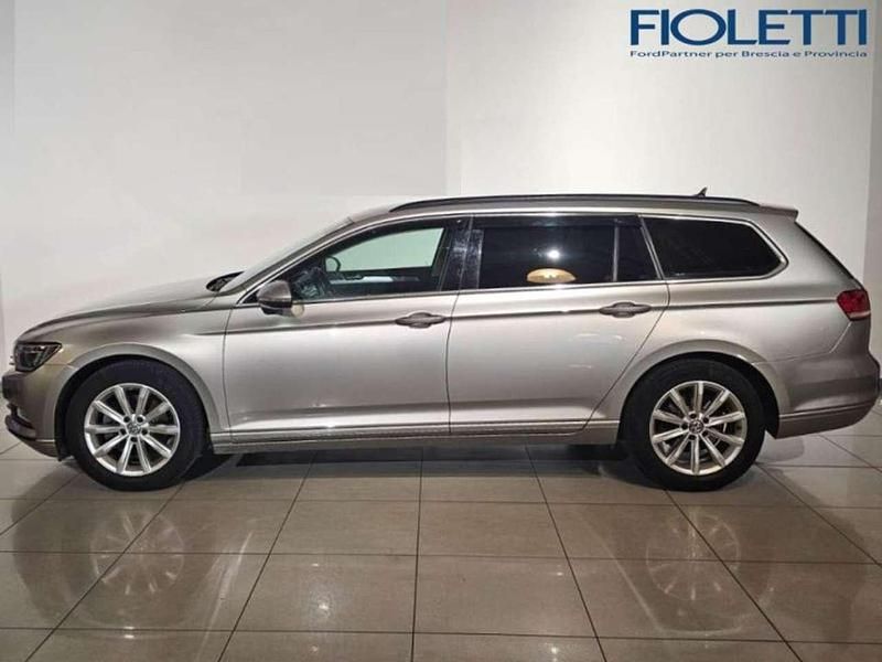 Usata VW Passat Business 120 CV (88 kW) 2017 Argento Station wagon