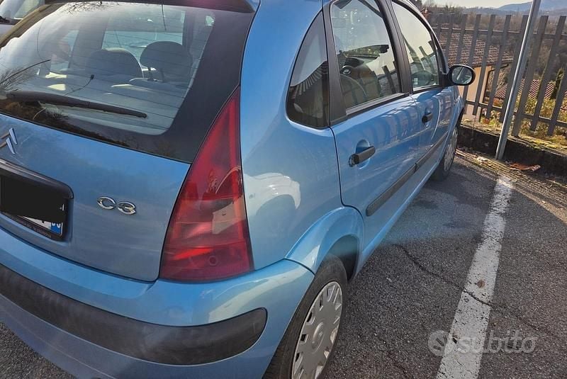 Usata Citroën C3 60 CV (44 kW) 2003 Blu Utilitaria