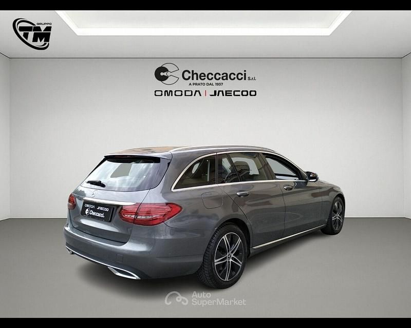 Usata Mercedes C200 184 CV (135 kW) 2020 Argento Station wagon