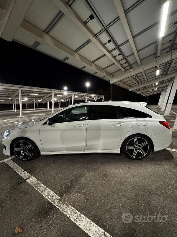 Usata Mercedes CLA250 Shooting Brake 218 CV (160 kW) 2015 Bianco Station wagon