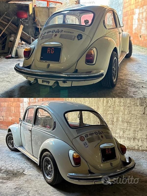 Usata VW Beetle 1970 Bianco Utilitaria