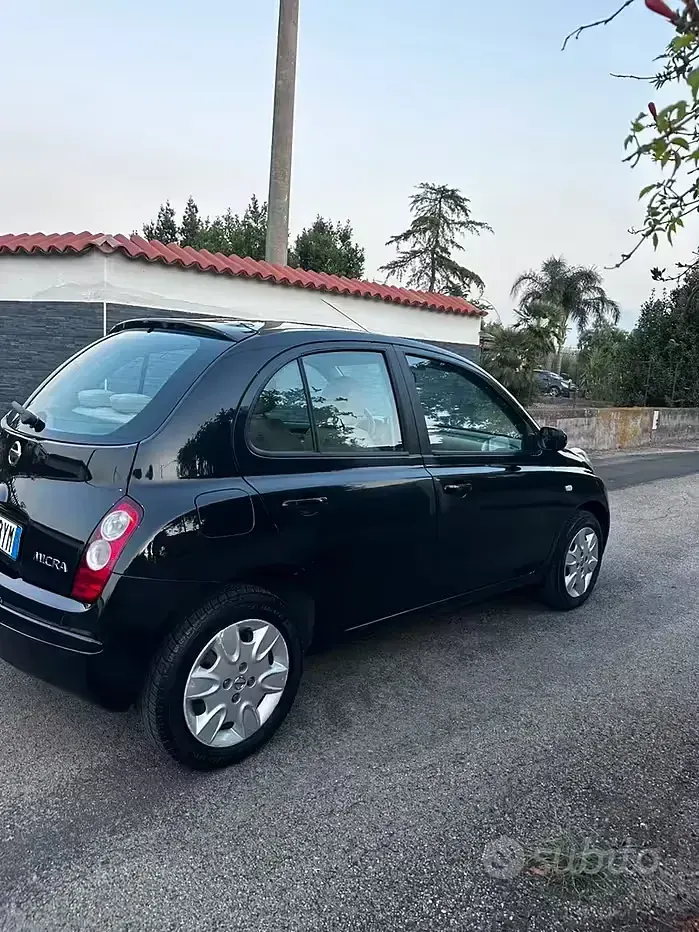 Usata Nissan Micra 65 CV (47 kW) 2008 Nero Utilitaria
